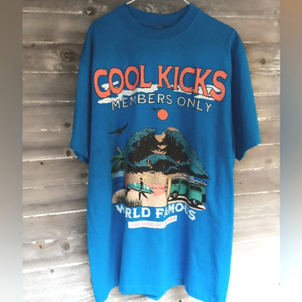 Brand New Coolkicks Members Only World Famous Tee